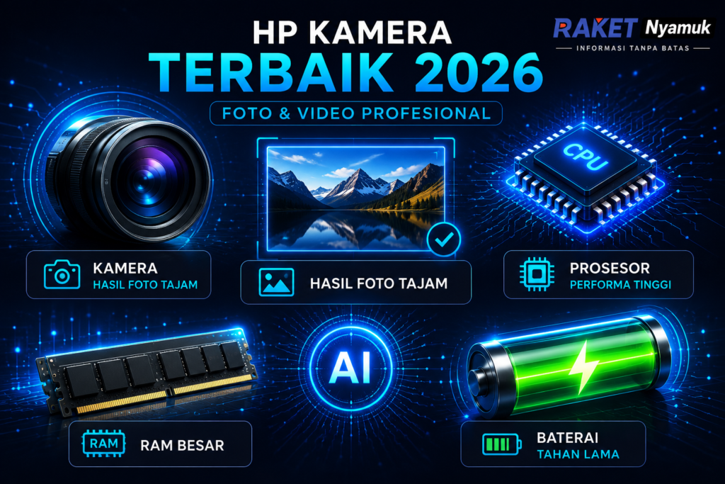 5 HP Kamera Terbaik untuk Foto dan Video Profesional