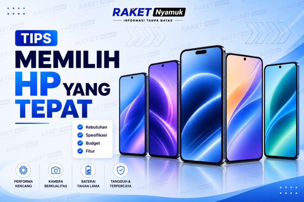 Tips memilih HP yang tepat berdasarkan spesifikasi dan kebutuhan